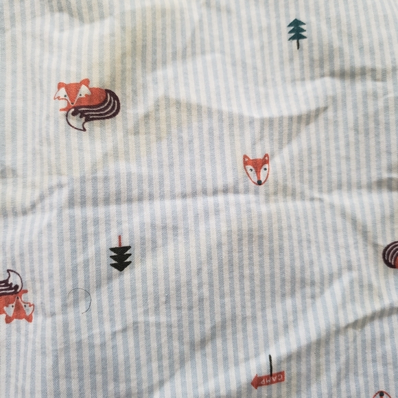 Boys Striped Novelty Print Button Down - Picture 6 of 6